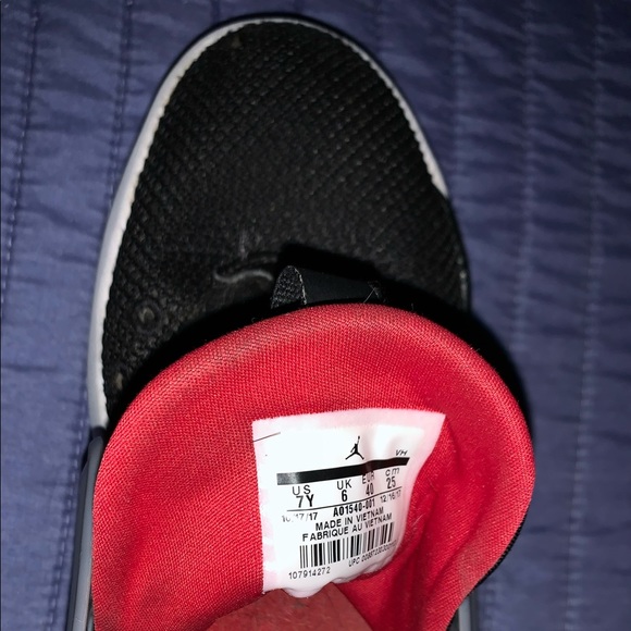 NIKE JORDAN DNA GS ‘BLACK CEMENT’ size 7YOUTH - Picture 9 of 10